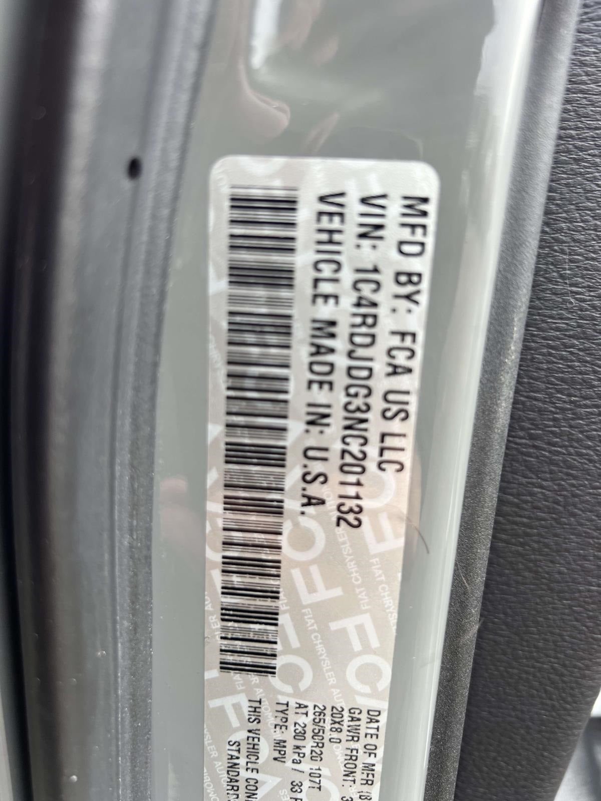 2022 Dodge Durango GT