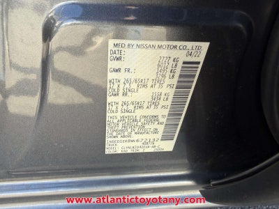 2022 Nissan Frontier SV