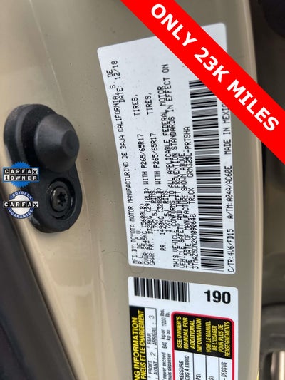 2019 Toyota Tacoma TRD Sport V6