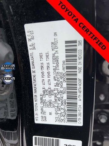 2023 Toyota Tacoma 4WD SR