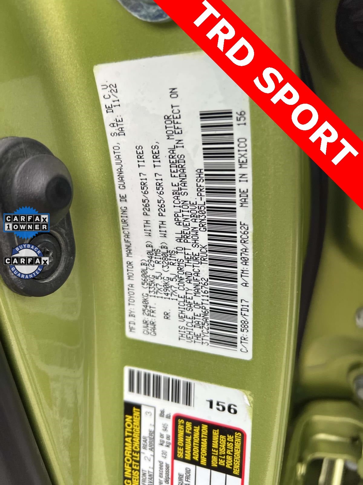 2023 Toyota Tacoma TRD Sport V6