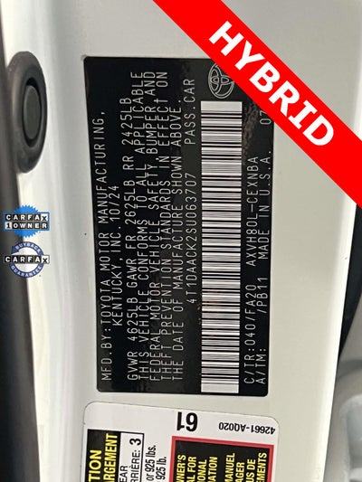 2025 Toyota Camry LE