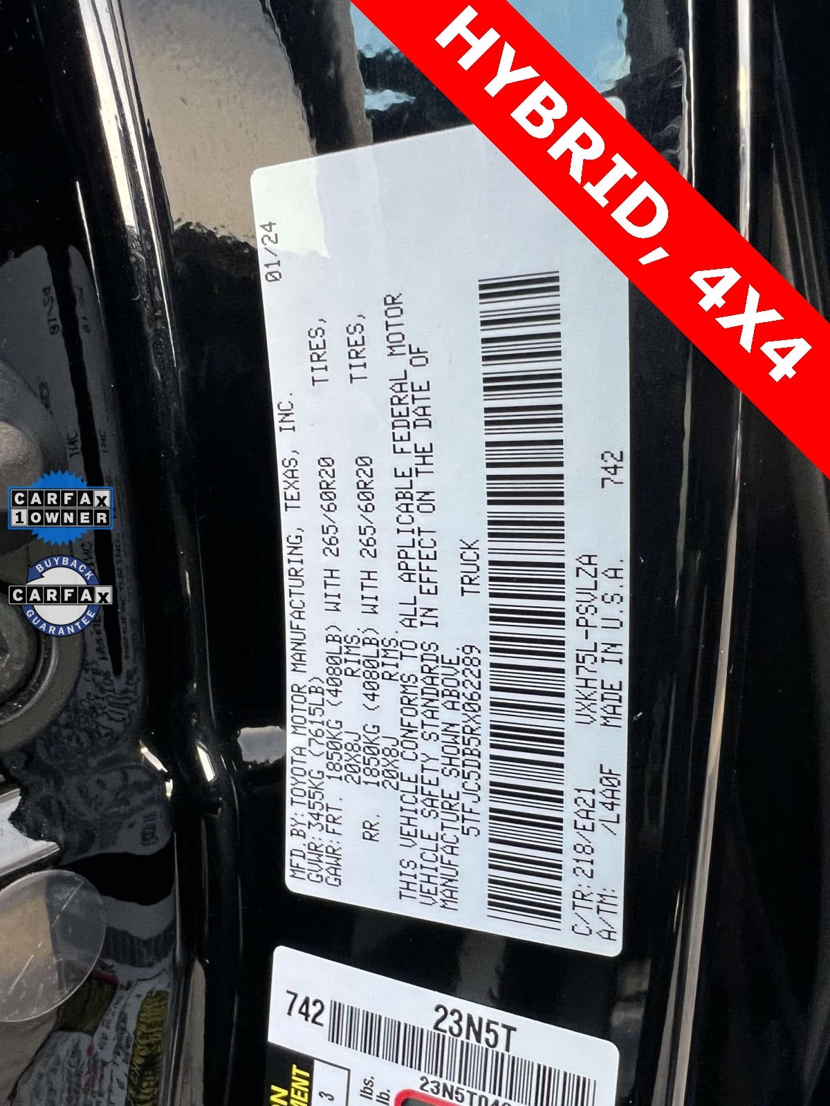 2024 Toyota Tundra 4WD Limited Hybrid