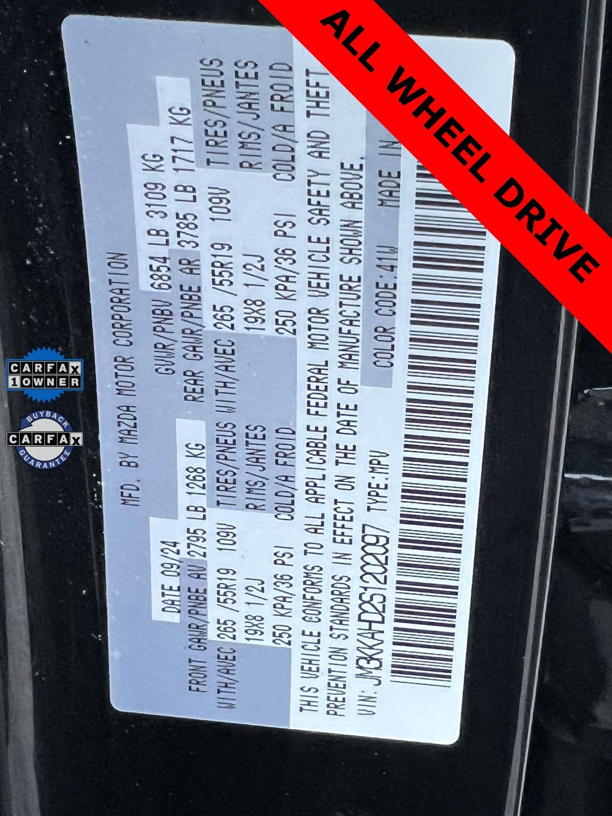 2025 Mazda Mazda CX-90 Select Package