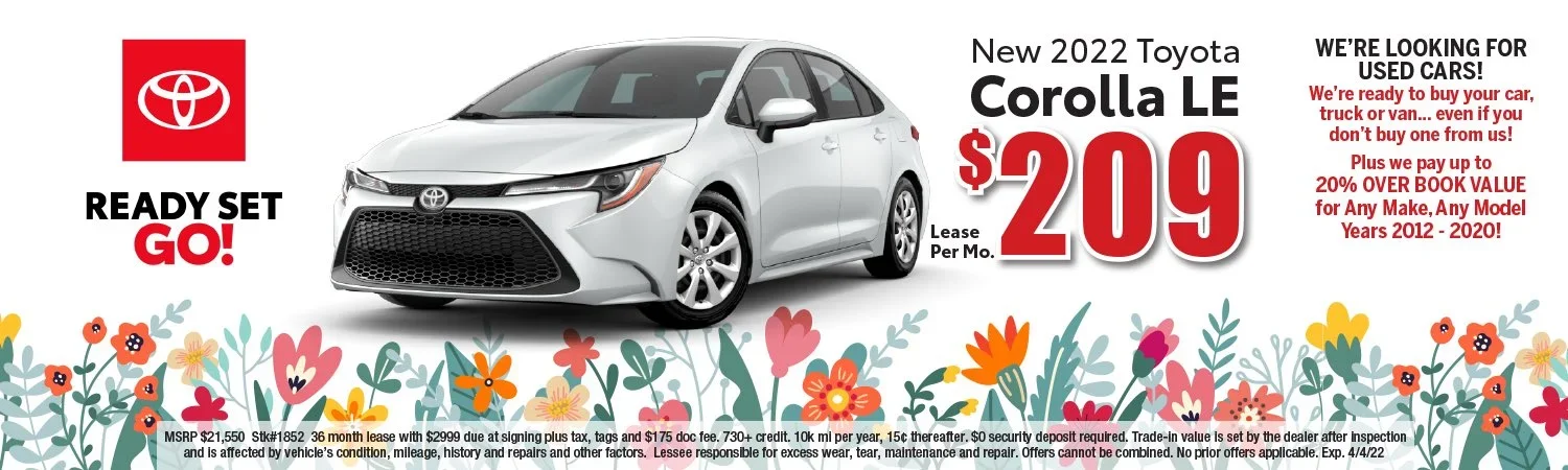 Lease Specials | Toyota in West Islip, NY | Atlantic Toyota