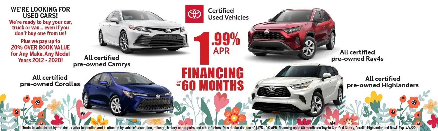 Lease Specials | Toyota in West Islip, NY | Atlantic Toyota